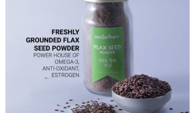 Flax seed powder